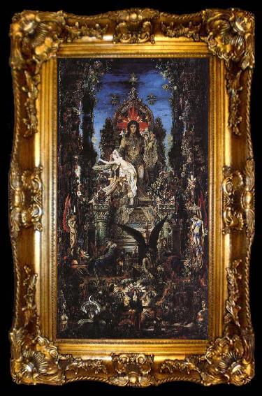 framed  Gustave Moreau Jupiter and Semele, ta009-2